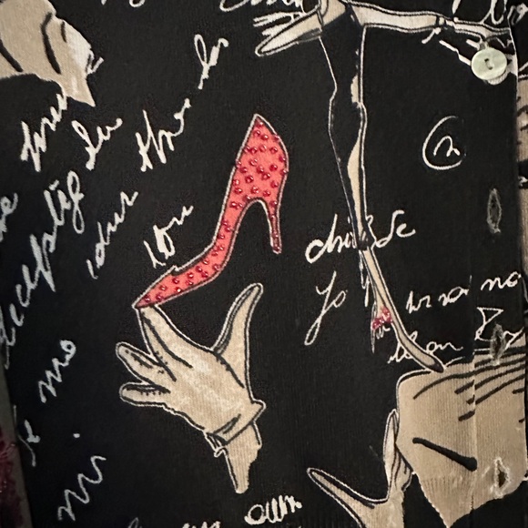 BCBGMAXAZRIA
Embellished Graphic Print Women's Sweater - Picture 6 of 8